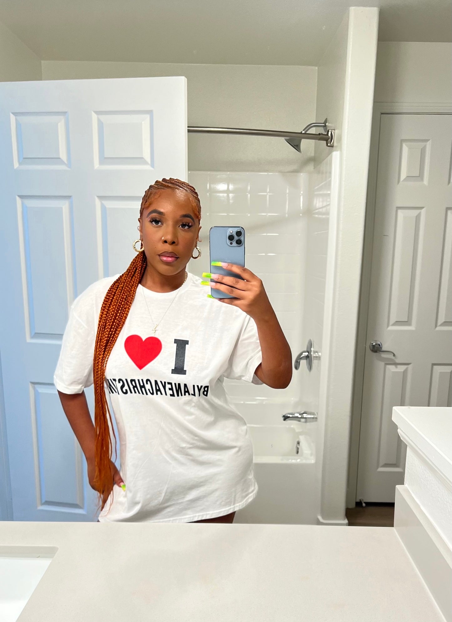 I ❤️ BYLANEYACHRISTINE unisex T-Shirts