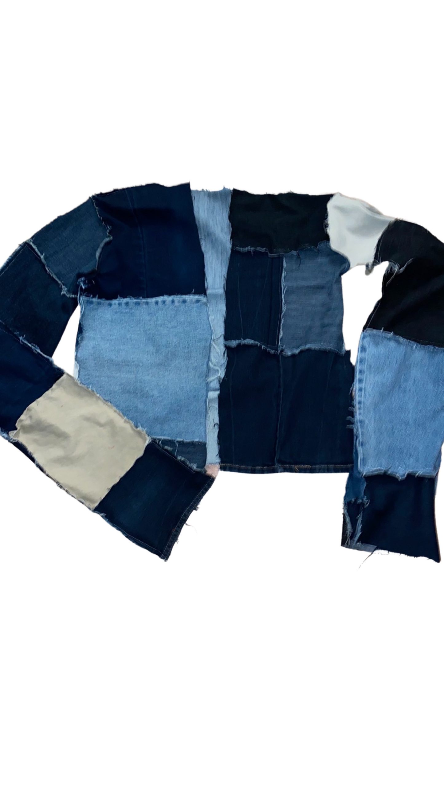 Denim Patched Jacket